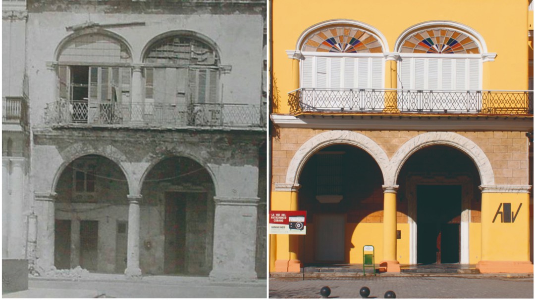 Pinturas Isaval recupera los colores de los edificios del centro histórico La Habana Vieja