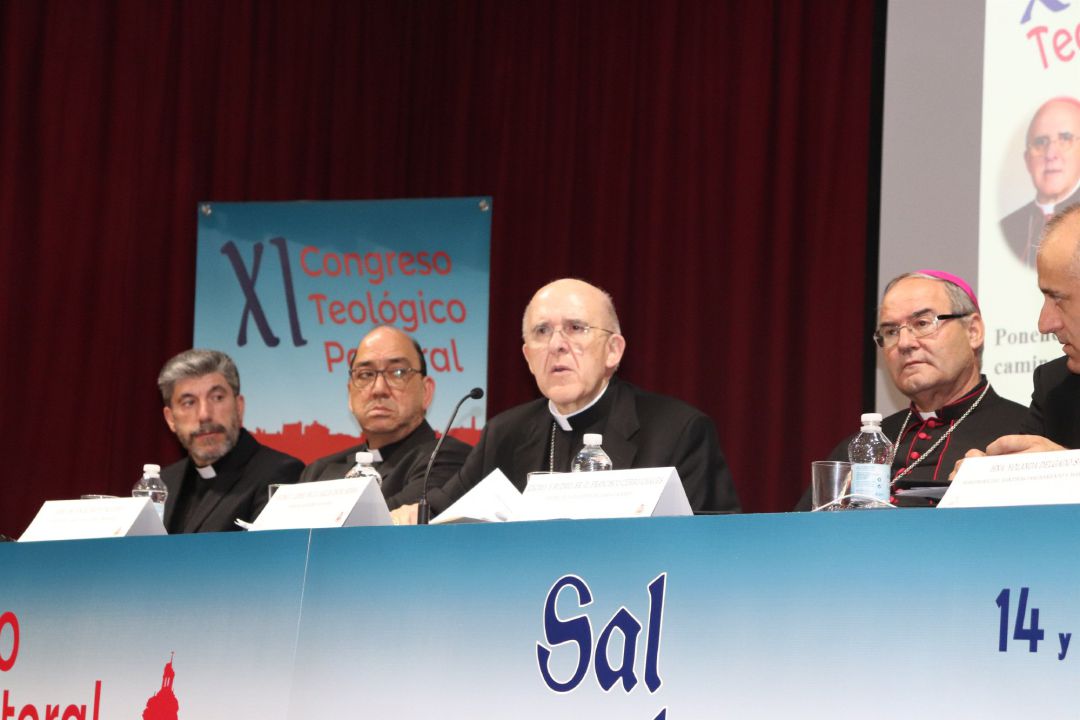 El arzobispo de Madrid, Carlos Osoro, en un congreso. El arzobispo de Madrid, Carlos Osoro, en un congreso.