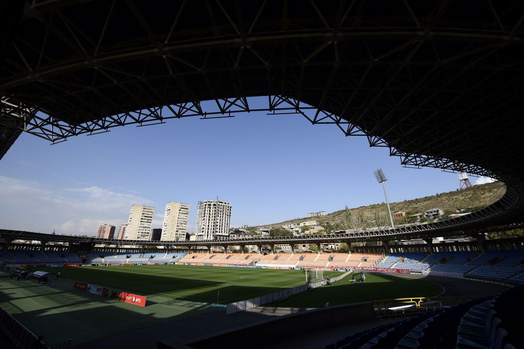 El Republican Stadium de Armenia donde se ha disputado el encuentro El Republican Stadium de Armenia donde se ha disputado el encuentro