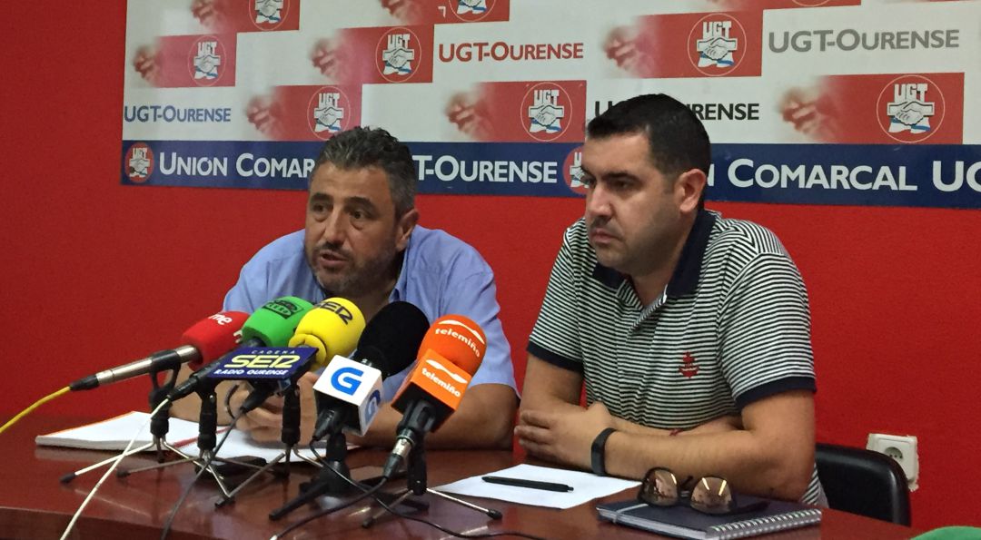 Jose Ramon Glez (izqda) y Carlos Basalo (dcha) Jose Ramon Glez (izqda) y Carlos Basalo (dcha)