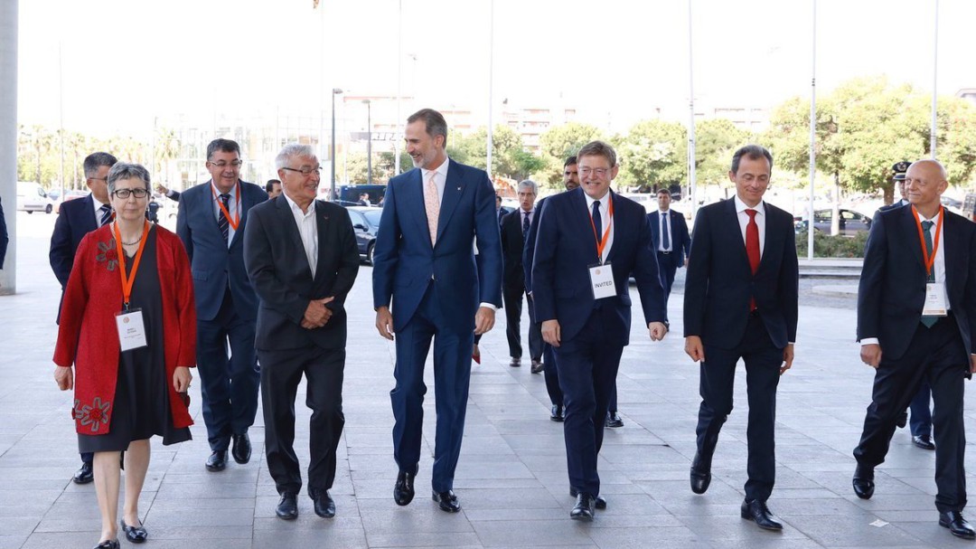 Felipe VI inaugura el Congreso Internacional de Matemáticas en Valencia