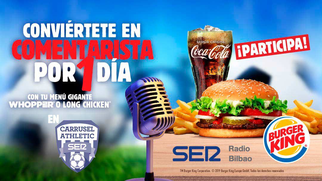 Vive una experiencia única participando en la retransmisión de un partido del Athletic Vive una experiencia única participando en la retransmisión de un partido del Athletic