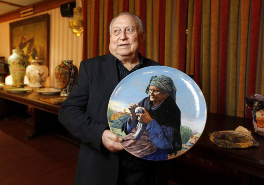 Fallece Eleuterio Laguna, el hostelero y coleccionista del Restaurante Lago