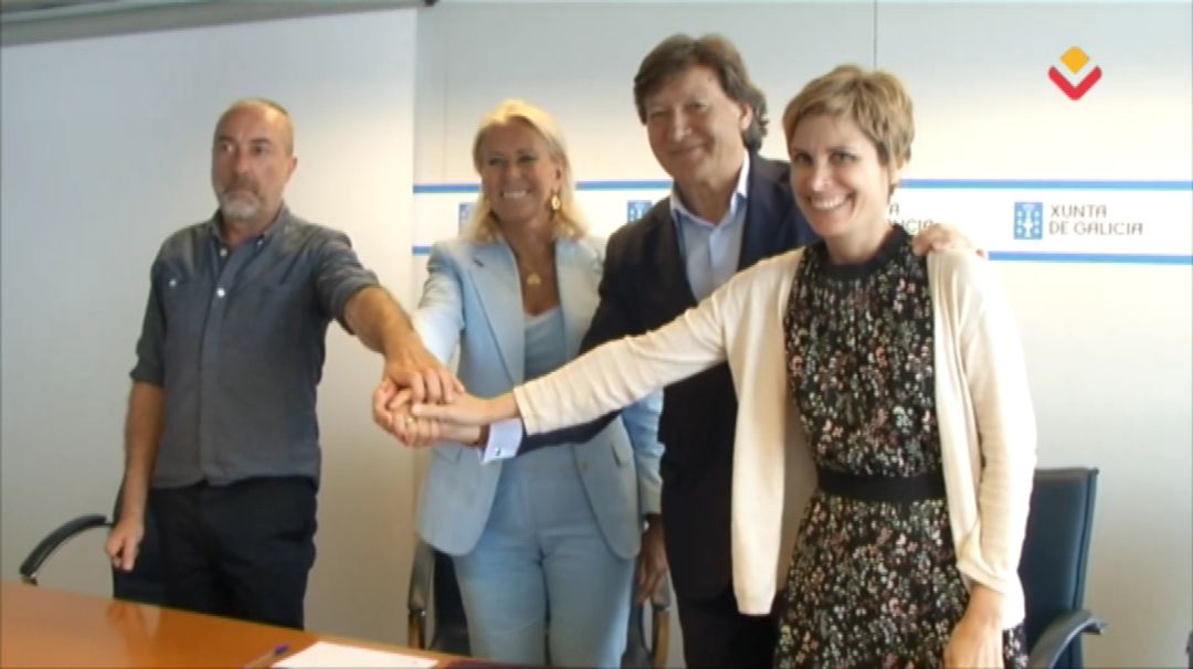 Acto de la firma del convenio Acto de la firma del convenio