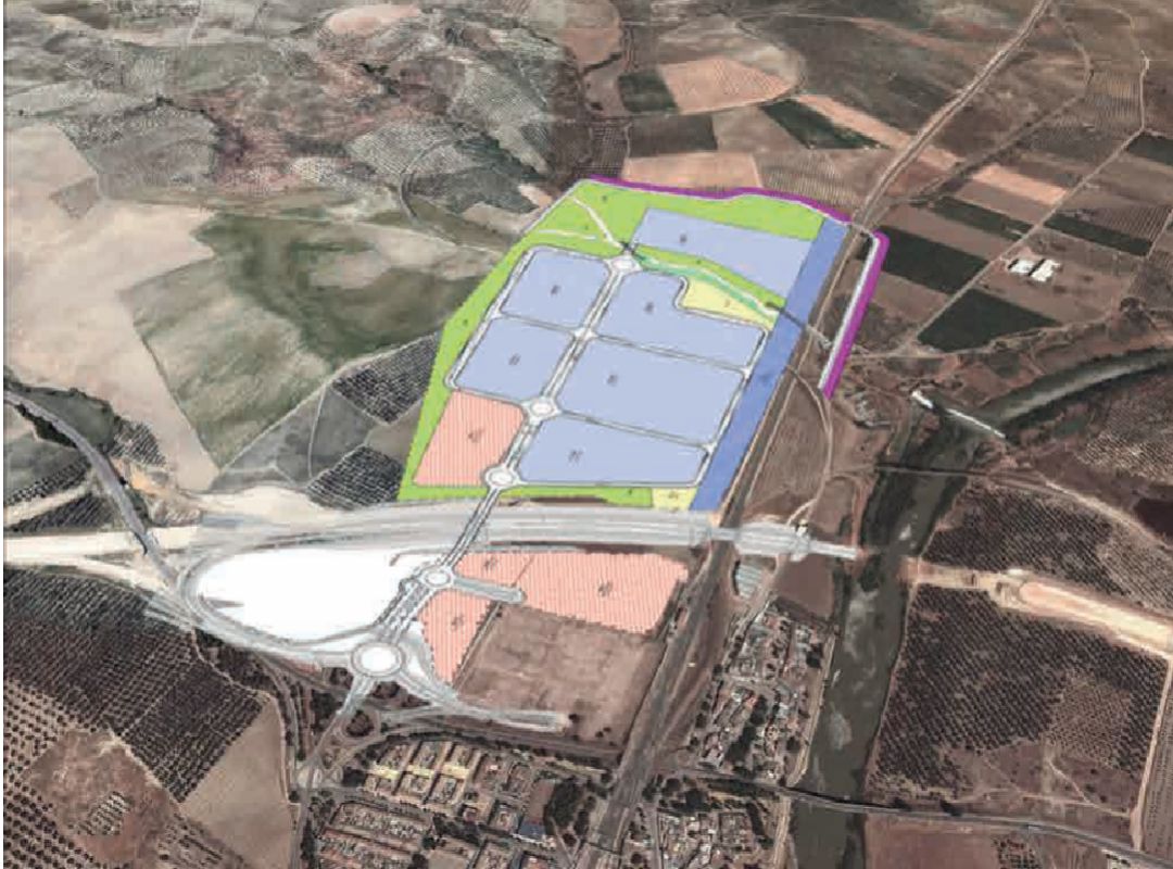 Demarcación área logística de Linares. Demarcación área logística de Linares.