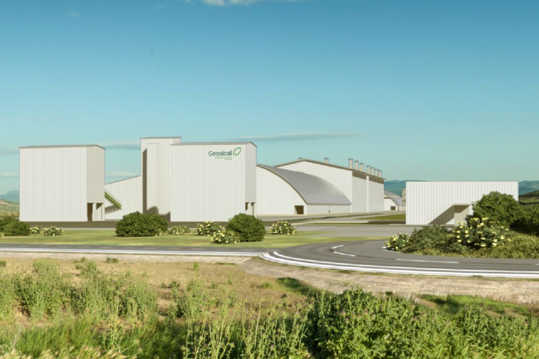 Imagen virtual de las futuras instalaciones de la mina de Geoalcali en Navarra Imagen virtual de las futuras instalaciones de la mina de Geoalcali en Navarra