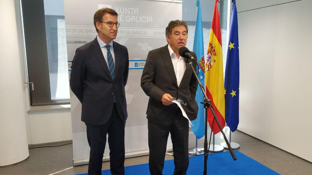 Núñez Feijoo y Fernández Lores, buena sintonía para impulsar proyectos millonarios en Pontevedra