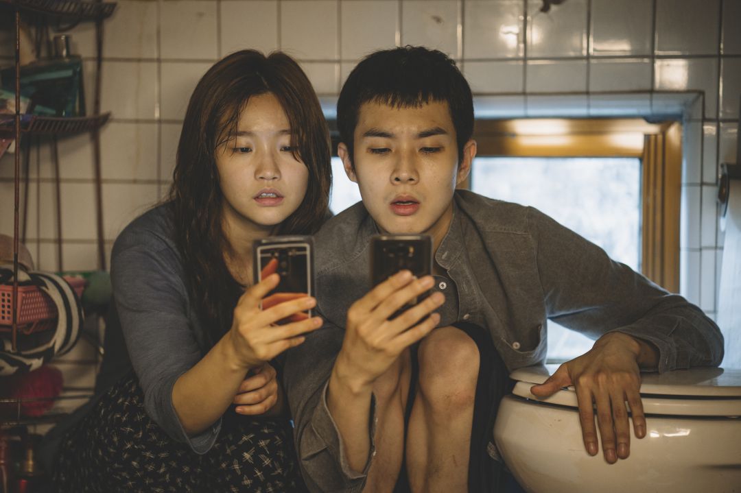 Fotograma de la película "Parásitos" del director coreano Bong Joon Ho Fotograma de la película "Parásitos" del director coreano Bong Joon Ho