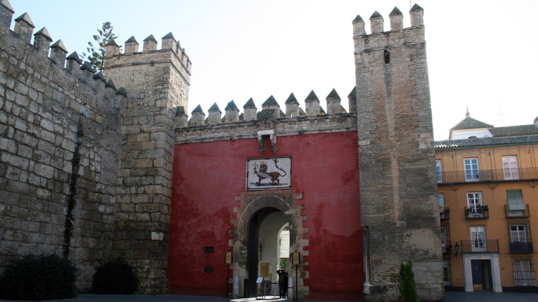 Cae agua sobre un cuadro cedido por el Prado al Real Alcázar