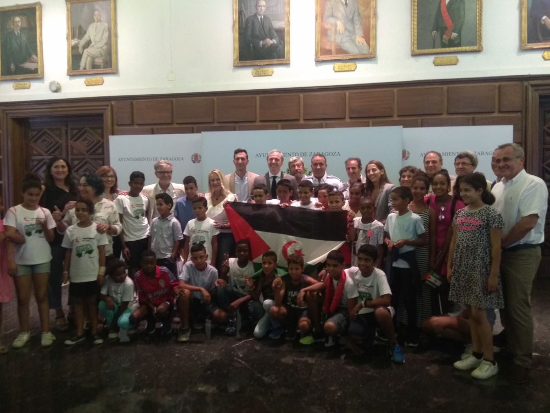 Vacaciones en paz para 140 niños saharauis Vacaciones en paz para 140 niños saharauis