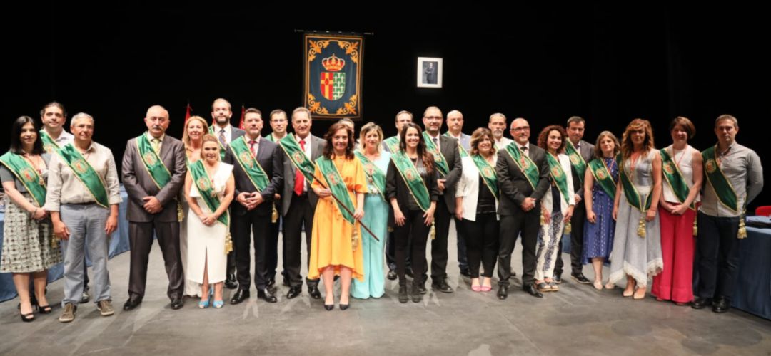 Los concejales de Getafe durante la constitución del Ayuntamiento Los concejales de Getafe durante la constitución del Ayuntamiento