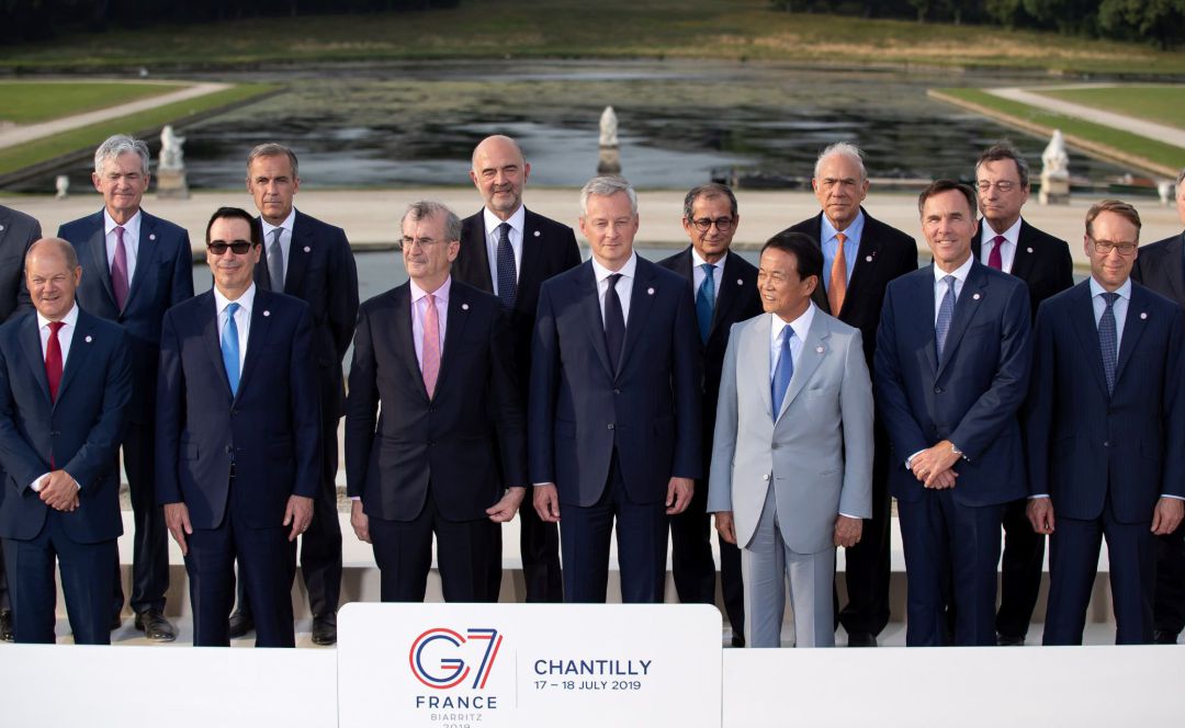 Los ministros de Finanzas del G-7 se reúnen en Chantilly (Francia). Los ministros de Finanzas del G-7 se reúnen en Chantilly (Francia).