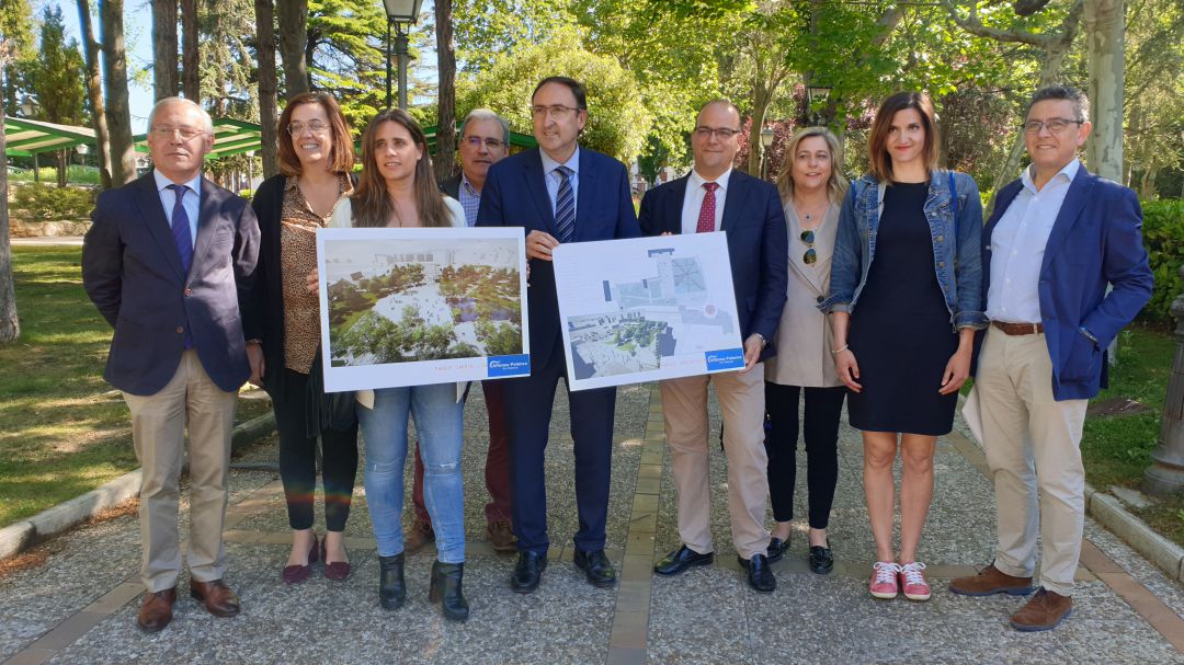 Presentación del proyecto durante la campaña Presentación del proyecto durante la campaña