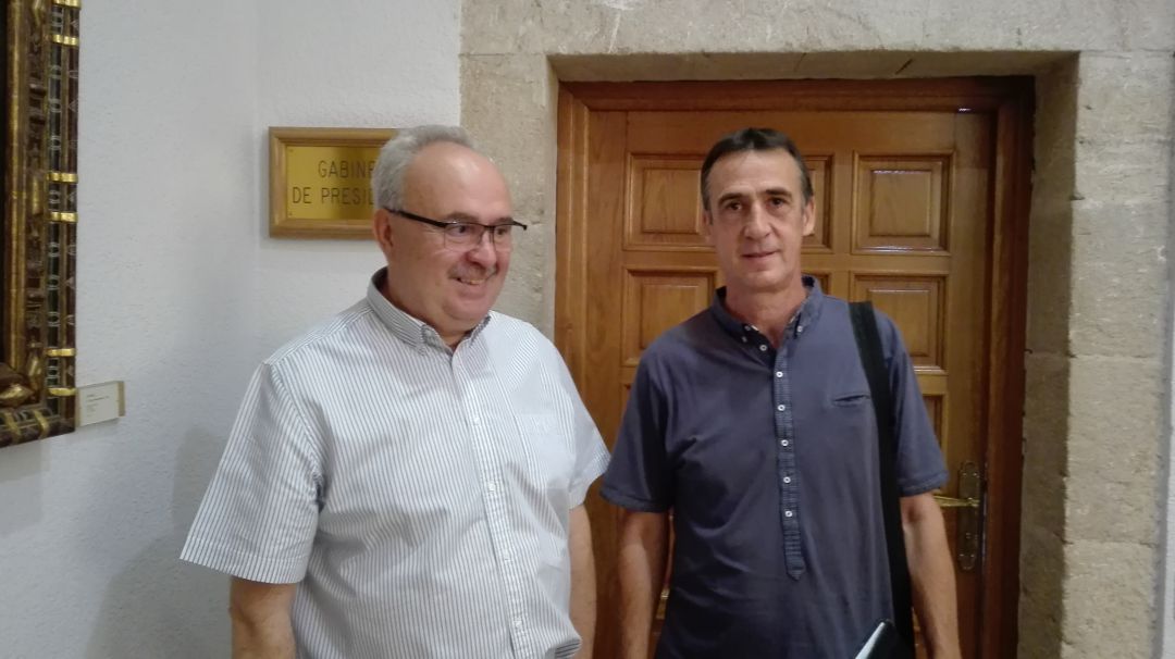 Responsables de UGT y CCOO tras reunirse con el Presidente de la Diputacion Provincial de Zamora Responsables de UGT y CCOO tras reunirse con el Presidente de la Diputacion Provincial de Zamora