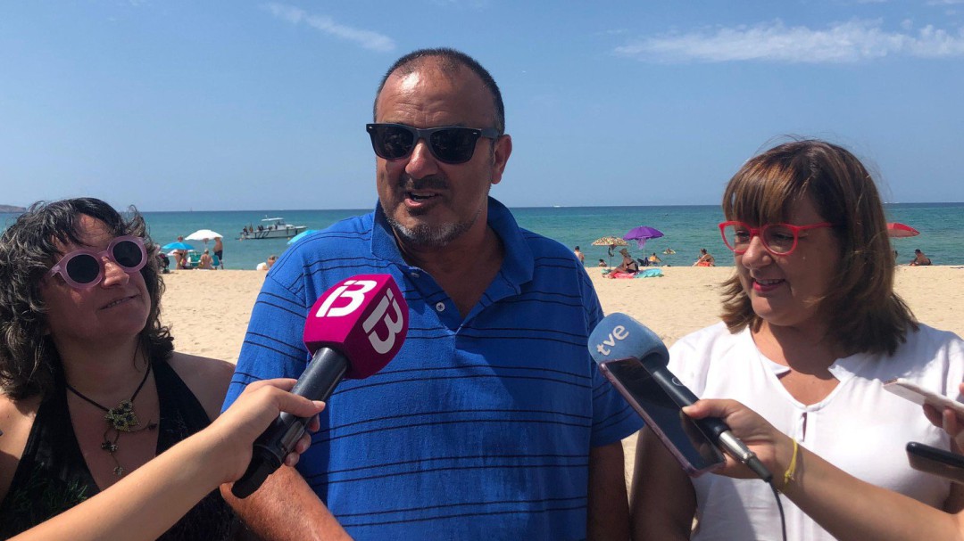 Un conquense descubre un barco romano hundido en la playa de Palma