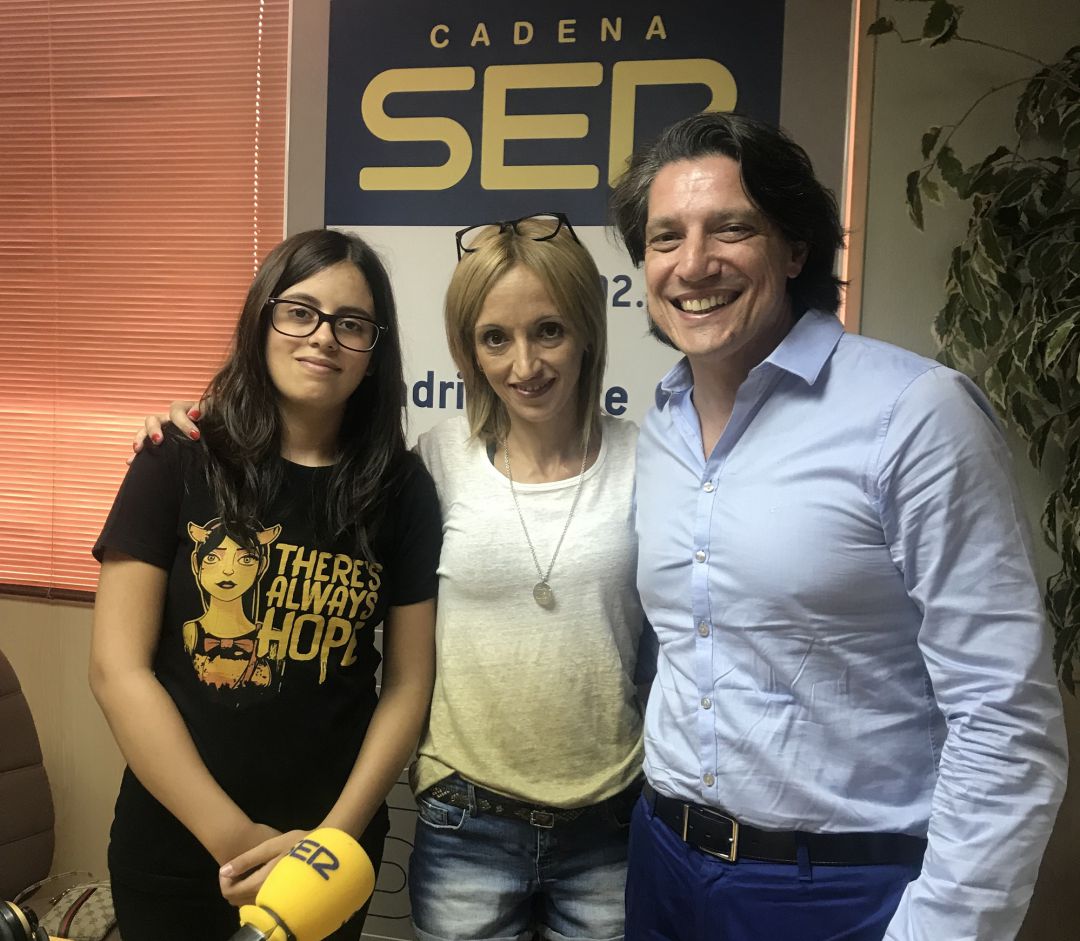 Paula, Pilar Ruiz y Lorenzo Pérez Paula, Pilar Ruiz y Lorenzo Pérez