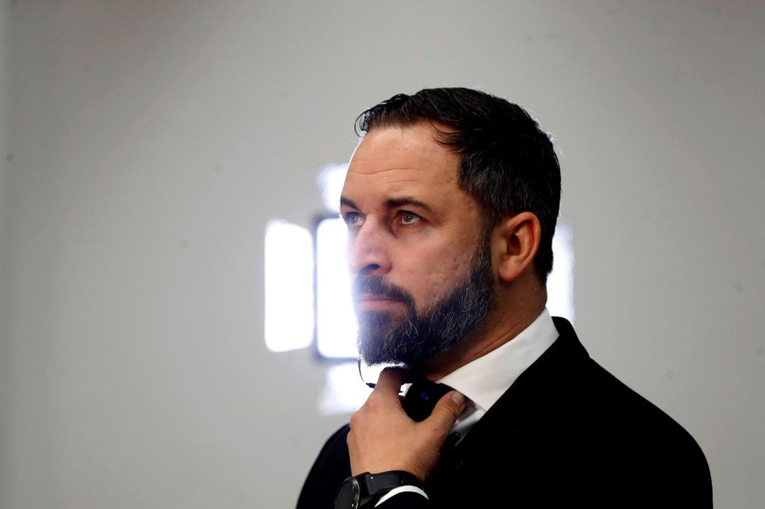 El líder de Vox, Santiago Abascal. El líder de Vox, Santiago Abascal.