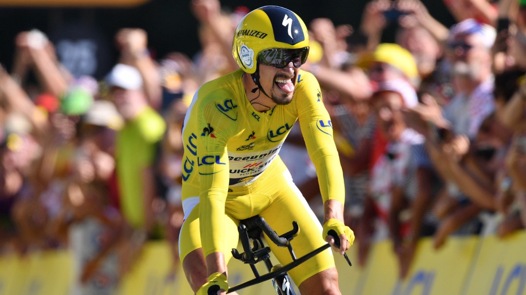 Alaphilippe se hace grande en el Tour