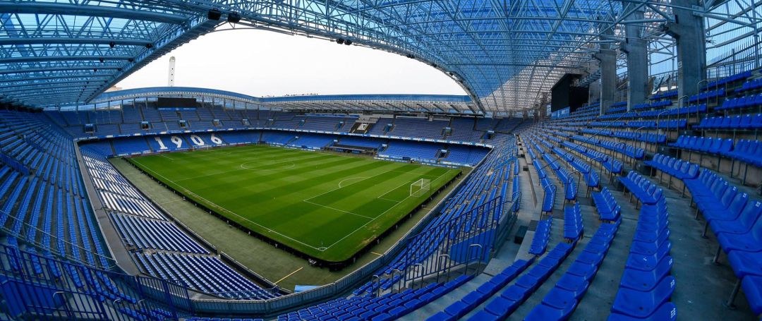 Nueva cubierta de Riazor Nueva cubierta de Riazor