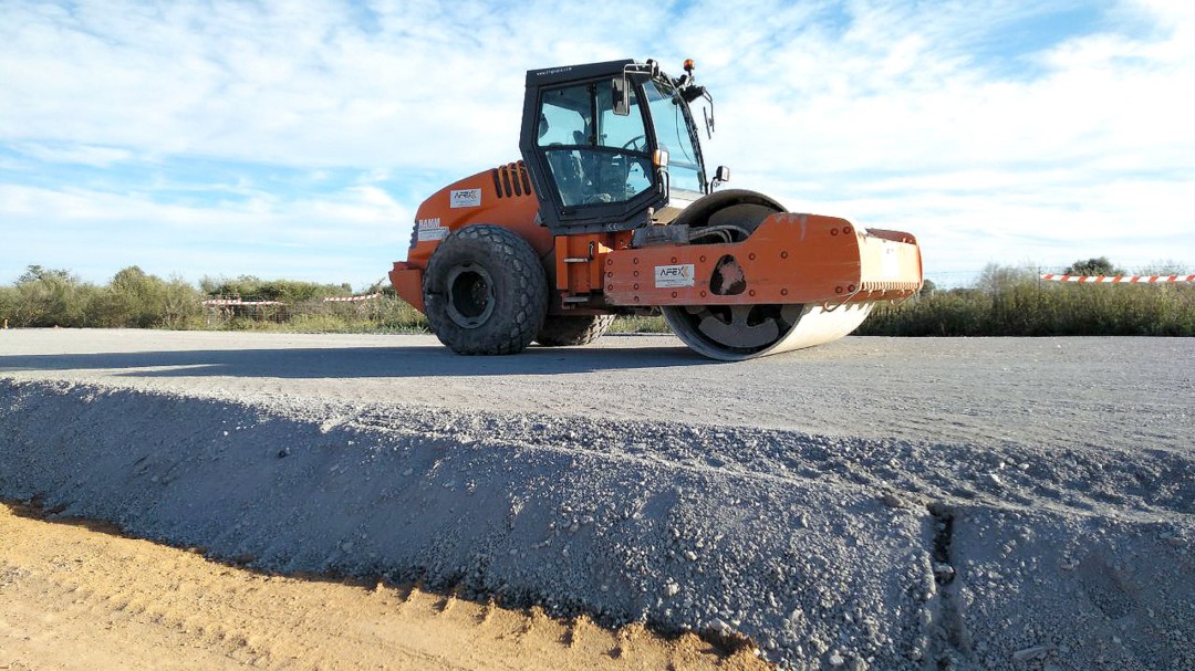 Los antiautopista alerta del uso de metales peligrosos en las obras de la carretera Llucmajor - Campos