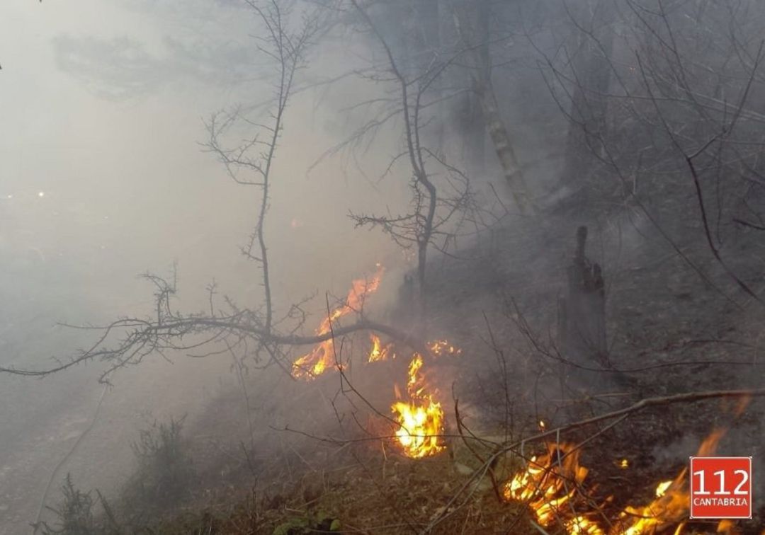 Activado el nivel 2 del operativo de incendios forestales en el sur de Cantabria