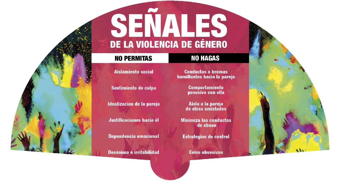 La ciudad repartirá abanicos contra la violencia machista