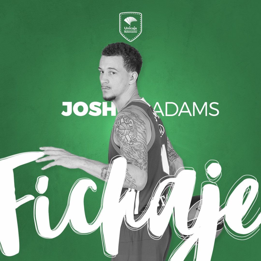 El Unicaja ficha al base Josh Adams El Unicaja ficha al base Josh Adams