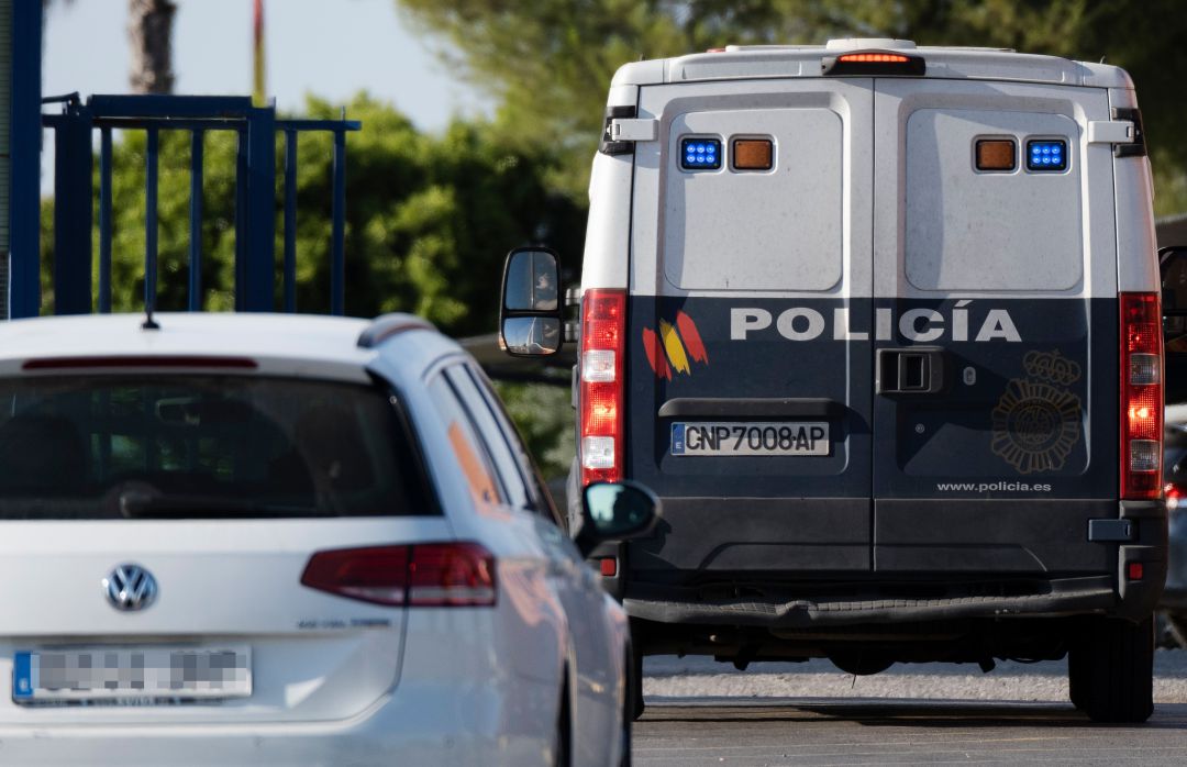 Imatge d'arxiu d'un furgó de la Policía Nacional Imatge d'arxiu d'un furgó de la Policía Nacional