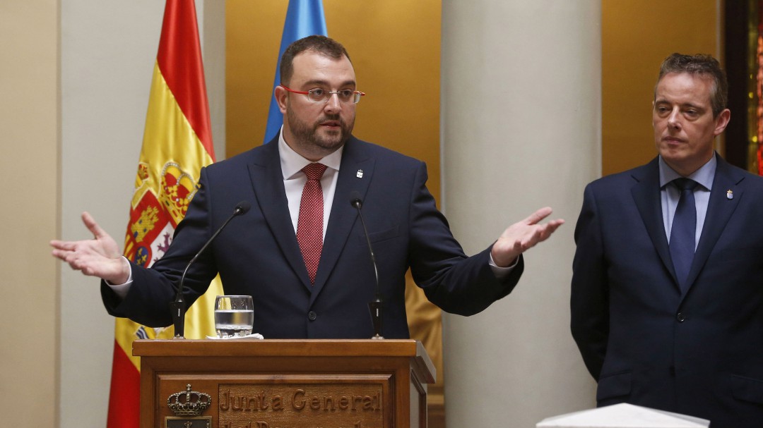 Barbón invoca osadía y audacia para gobernar una "Asturias con más futuro que pasado"