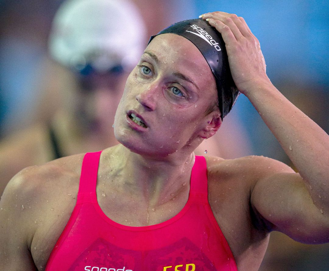 Mireia Belmonte, en el mundial de natación de Corea del Sur Mireia Belmonte, en el mundial de natación de Corea del Sur