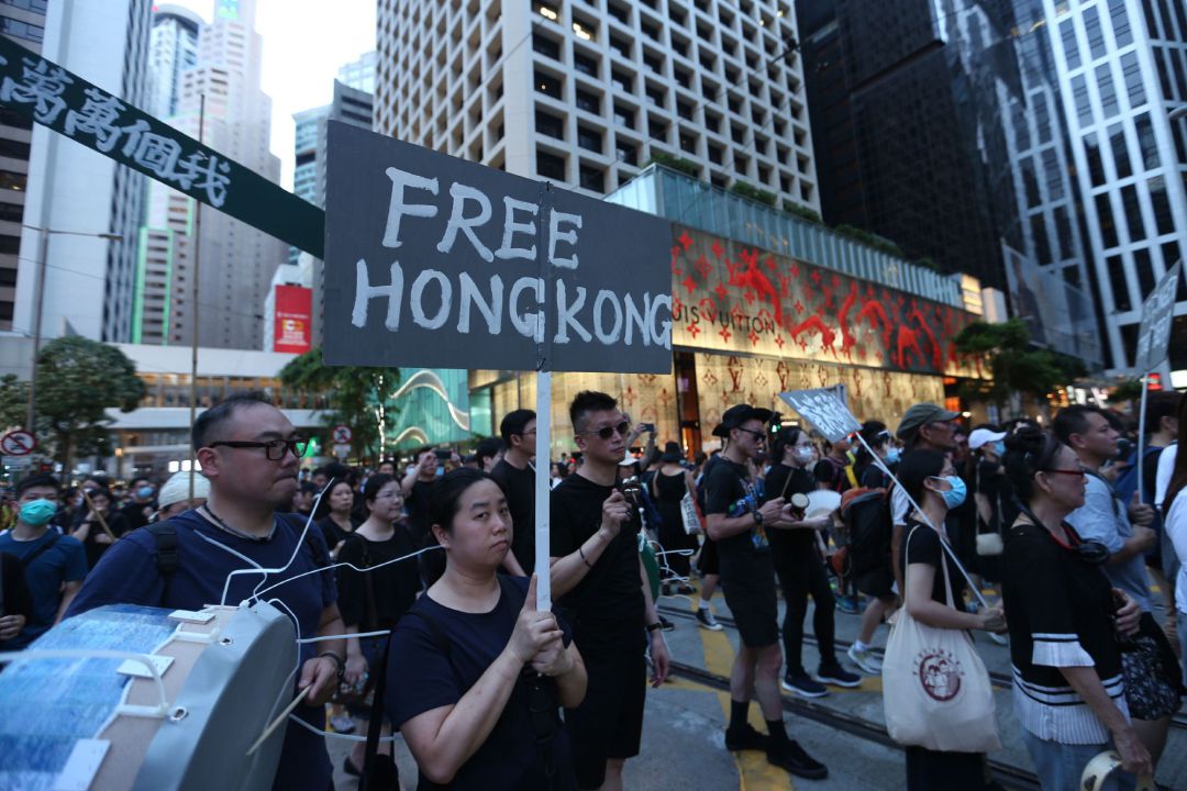 Nueva protesta en Hong Kong contra la ley de extradición a China Nueva protesta en Hong Kong contra la ley de extradición a China