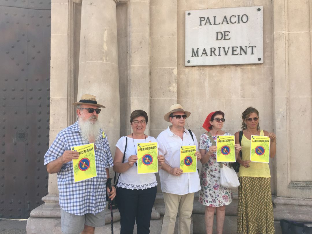 Convocan una protesta contra la recepción de los reyes en la Almudaina Convocan una protesta contra la recepción de los reyes en la Almudaina