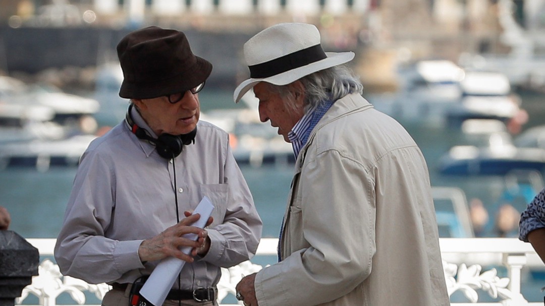 El rodaje de Woody Allen continua en La Concha