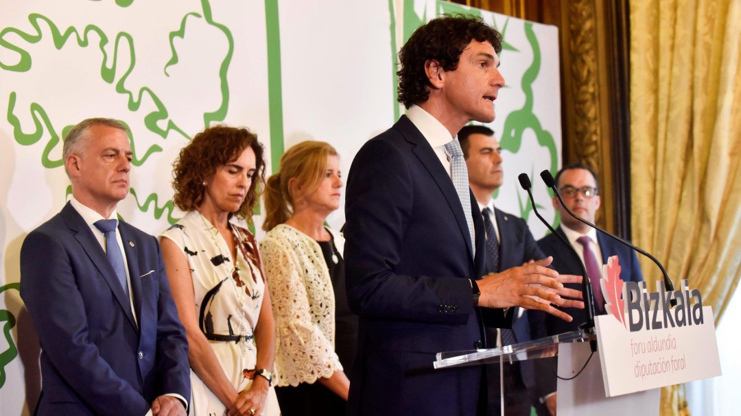Rementeria anuncia la creación de un área de proyectos estratégicos para mejorar Bizkaia