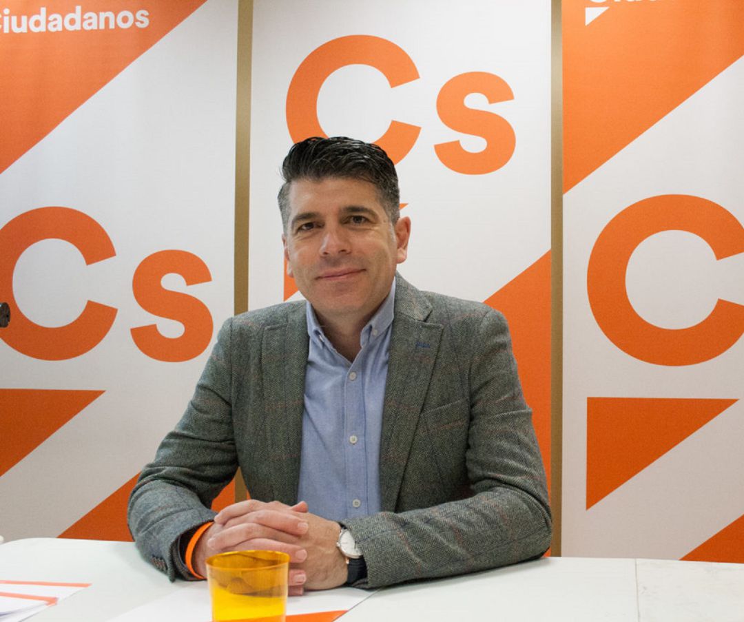 El portavoz de Ciudadanos en el Ayuntamiento de Burgos, Vicente Marañón El portavoz de Ciudadanos en el Ayuntamiento de Burgos, Vicente Marañón