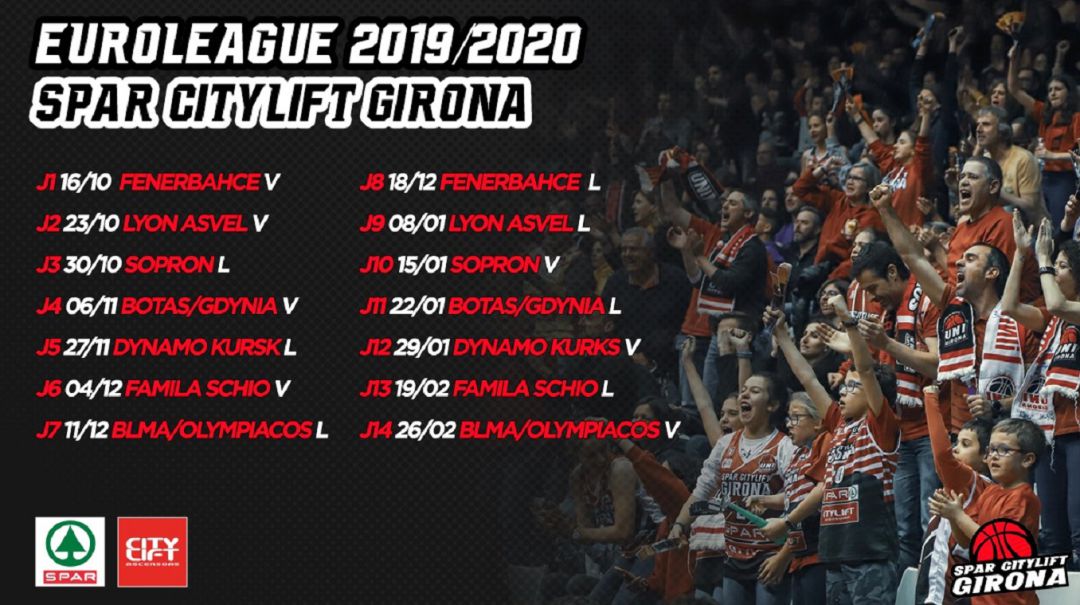 El calendari de partits El calendari de partits
