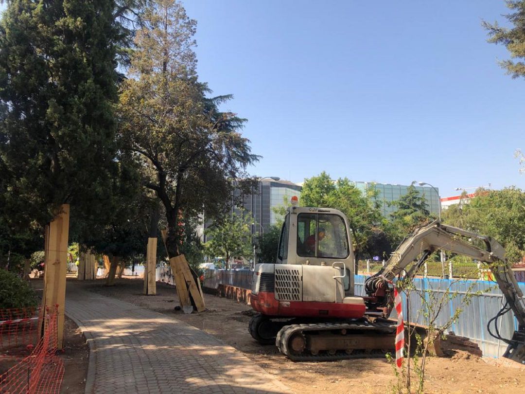 Comienzan las obras del espacio de Canal de Isabel II de la calle Bravo Murillo Comienzan las obras del espacio de Canal de Isabel II de la calle Bravo Murillo