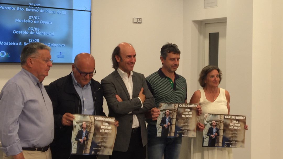 Carlos Núñez retorna a sus "Lugares Máxicos"