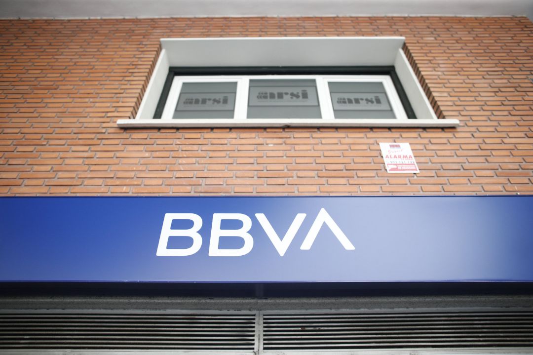 Oficina del BBVA en Madrid. Oficina del BBVA en Madrid.