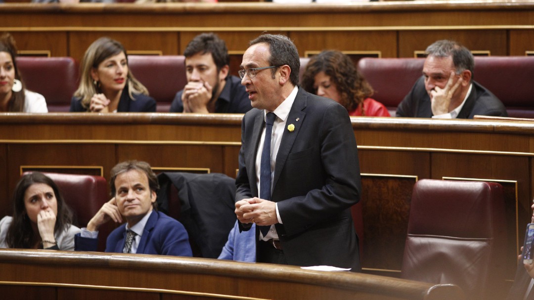 Josep Rull sale de prisión para acompañar a su hijo en una operación