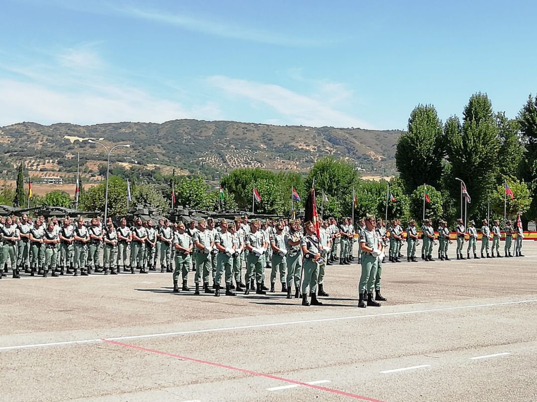 La Legión celebra el día de Santiago Apóstol, patrón del arma de Caballería La Legión celebra el día de Santiago Apóstol, patrón del arma de Caballería