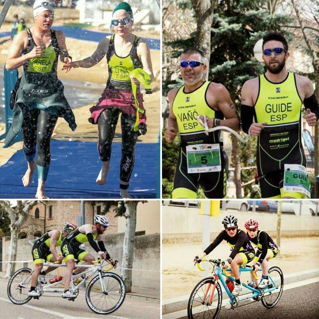 En el SBR Elda Para+Triatlón conviven adultos y niños En el SBR Elda Para+Triatlón conviven adultos y niños