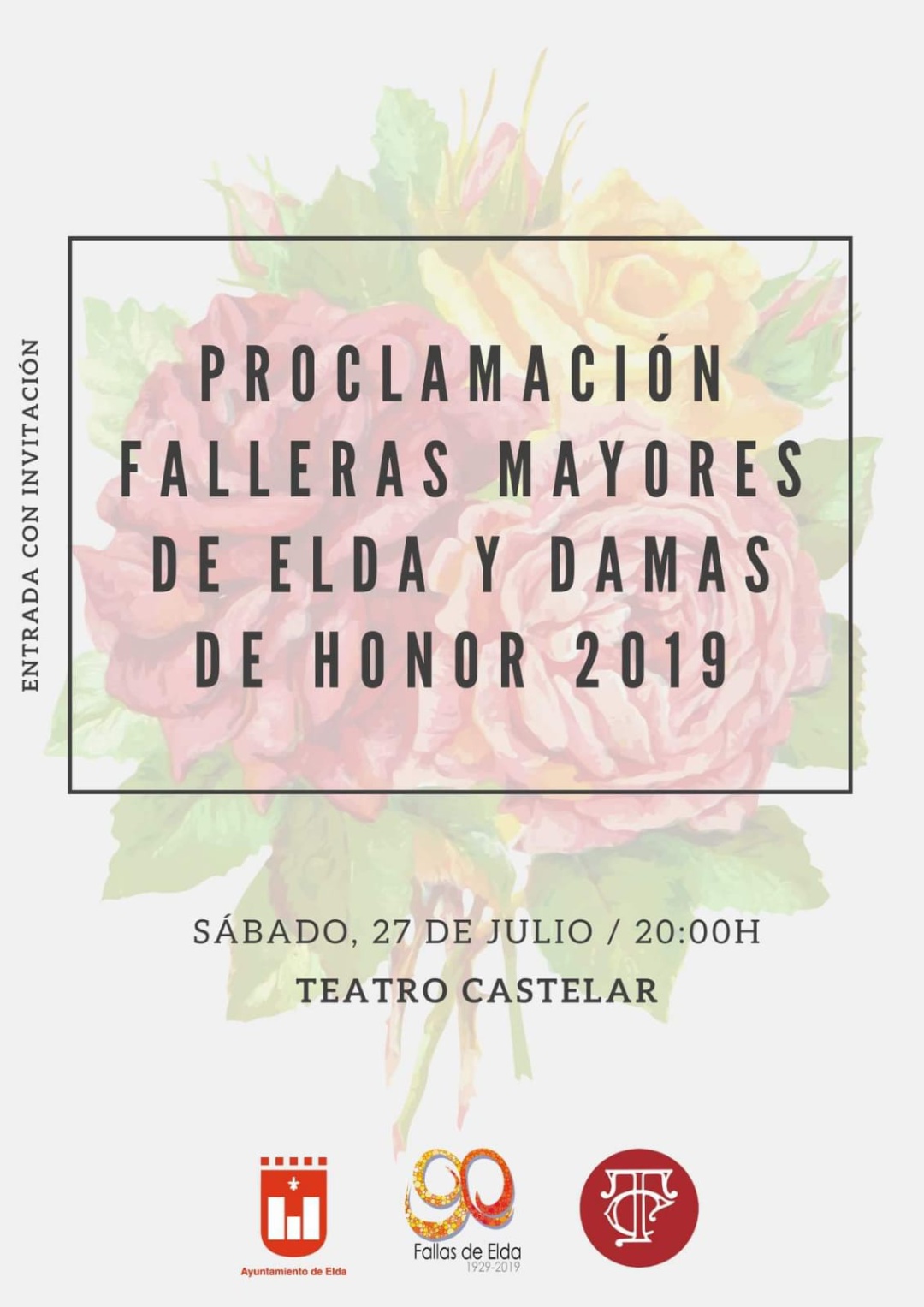 Fallas Elda: Exaltación de las Falleras Mayores de Elda 2019 Fallas Elda: Exaltación de las Falleras Mayores de Elda 2019