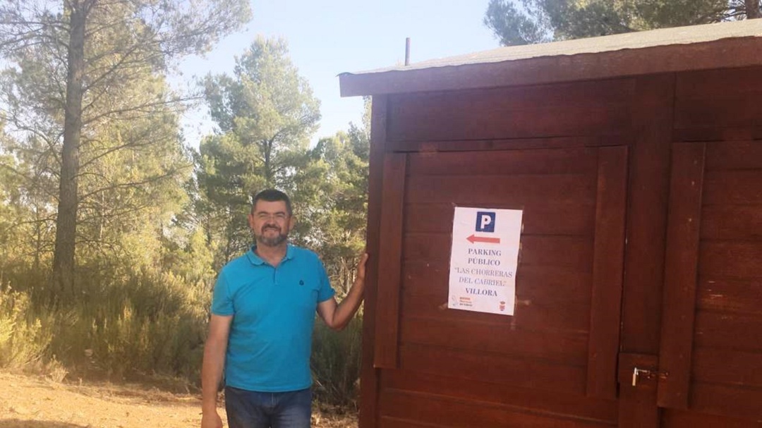 Víllora inaugura un aparcamiento público para facilitar las visitas a Las Chorreras