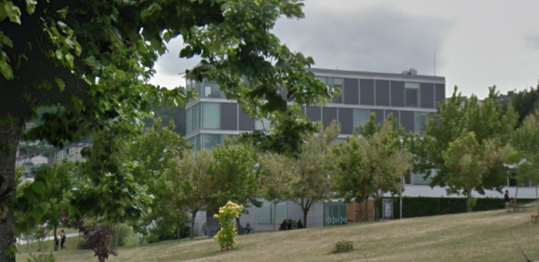 La biblioteca Rosalía de Castro, en el campus de Ourense La biblioteca Rosalía de Castro, en el campus de Ourense