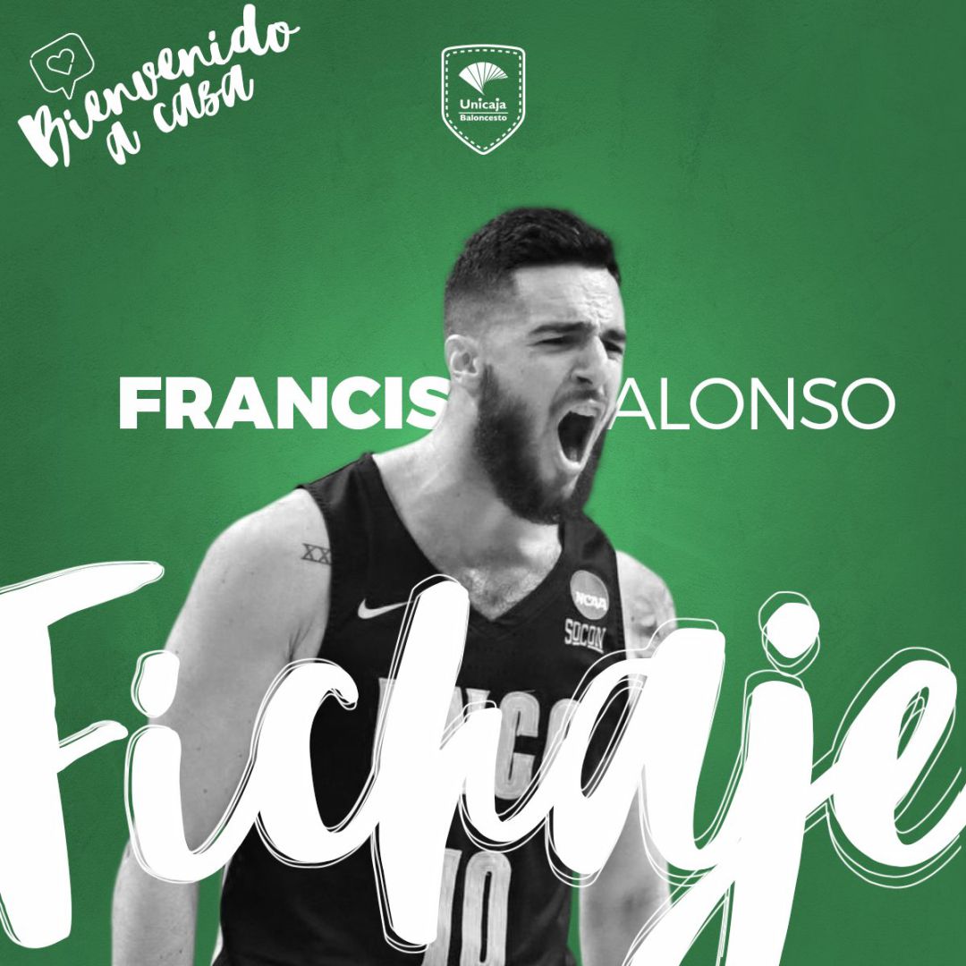 El Unicaja ficha a Francis Alonso y lo cede al Fuenlabrada El Unicaja ficha a Francis Alonso y lo cede al Fuenlabrada