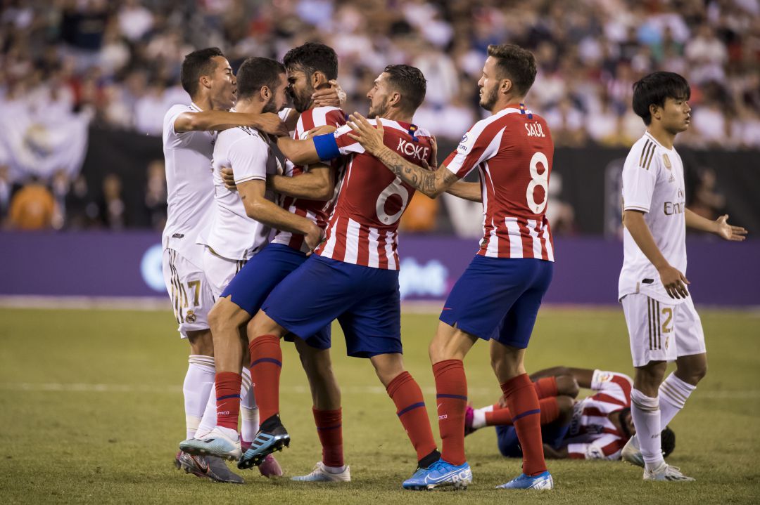 La tangana entre Diego Costa y Carvajal La tangana entre Diego Costa y Carvajal