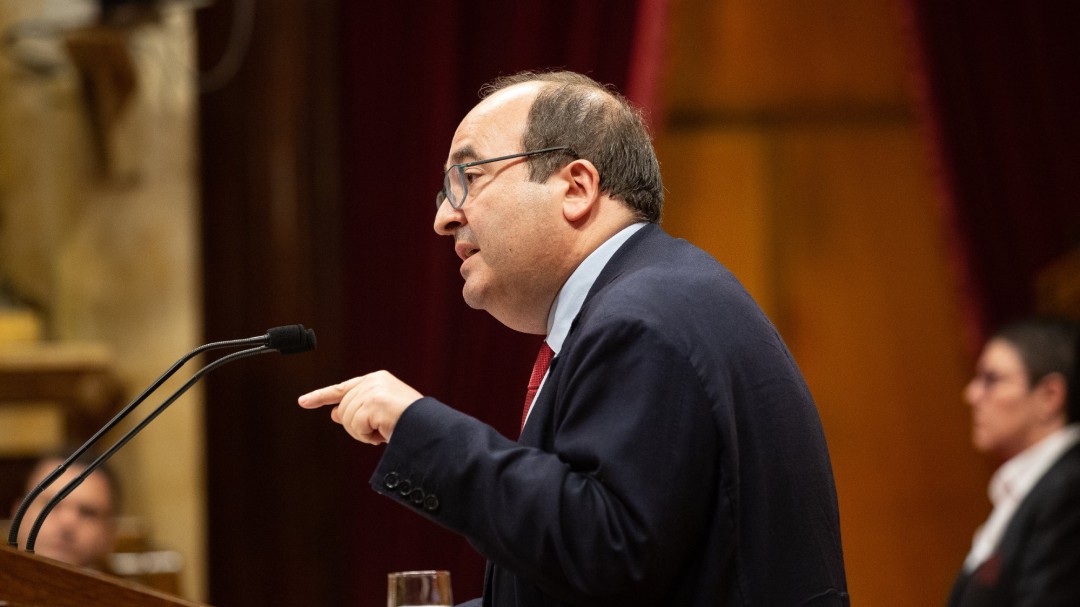 Iceta apela a Podemos a apoyar la investidura con un acuerdo programático