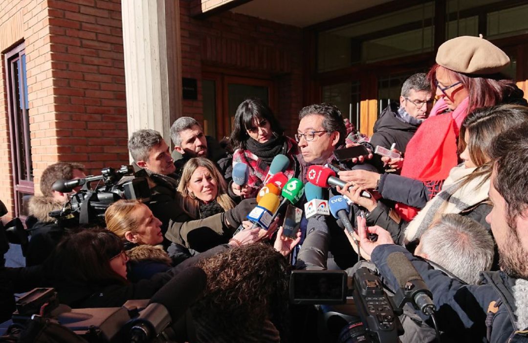 Luis Antonio Calvo, abogado de la Asociación Clara Campoamor que ejerce la acusación popular. Luis Antonio Calvo, abogado de la Asociación Clara Campoamor que ejerce la acusación popular.