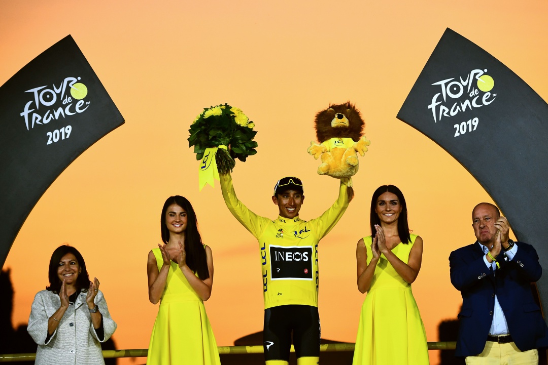 Egan Bernal, campeón del Tour de Francia 2019 Egan Bernal, campeón del Tour de Francia 2019